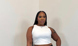 Basic Crop Tank (White)