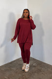 Fall Chill Sets (Dk Burgundy)