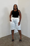 Chill Mode Shorts (White)