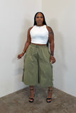 Free Spirit Jorts (Olive)
