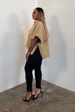 A Different Angle Top (Khaki) 5862