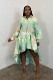 Statement Piece Dress (Swirl)