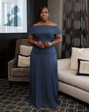 The Grace Dress (I’MarE Exclusive) Navy Restock