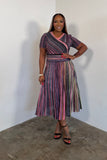 Perfect Harmony Dress (Pink Print)