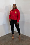Golden Accent Top (Red)