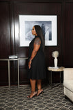 Sunday’s Best Dress (I'MarE Exclusive) (Black)