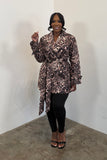 Belted Blazer (Animal)