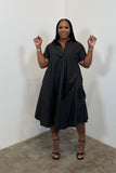 Bloom Statement Dress 5268 (Black)