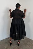Sheer Elegance Dress 5271 (Black)