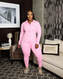 IM Sculpt Leggings Set (I'MarE Exclusive) (Lt. Pink)
