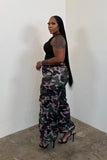 Tiered Cargo Pants