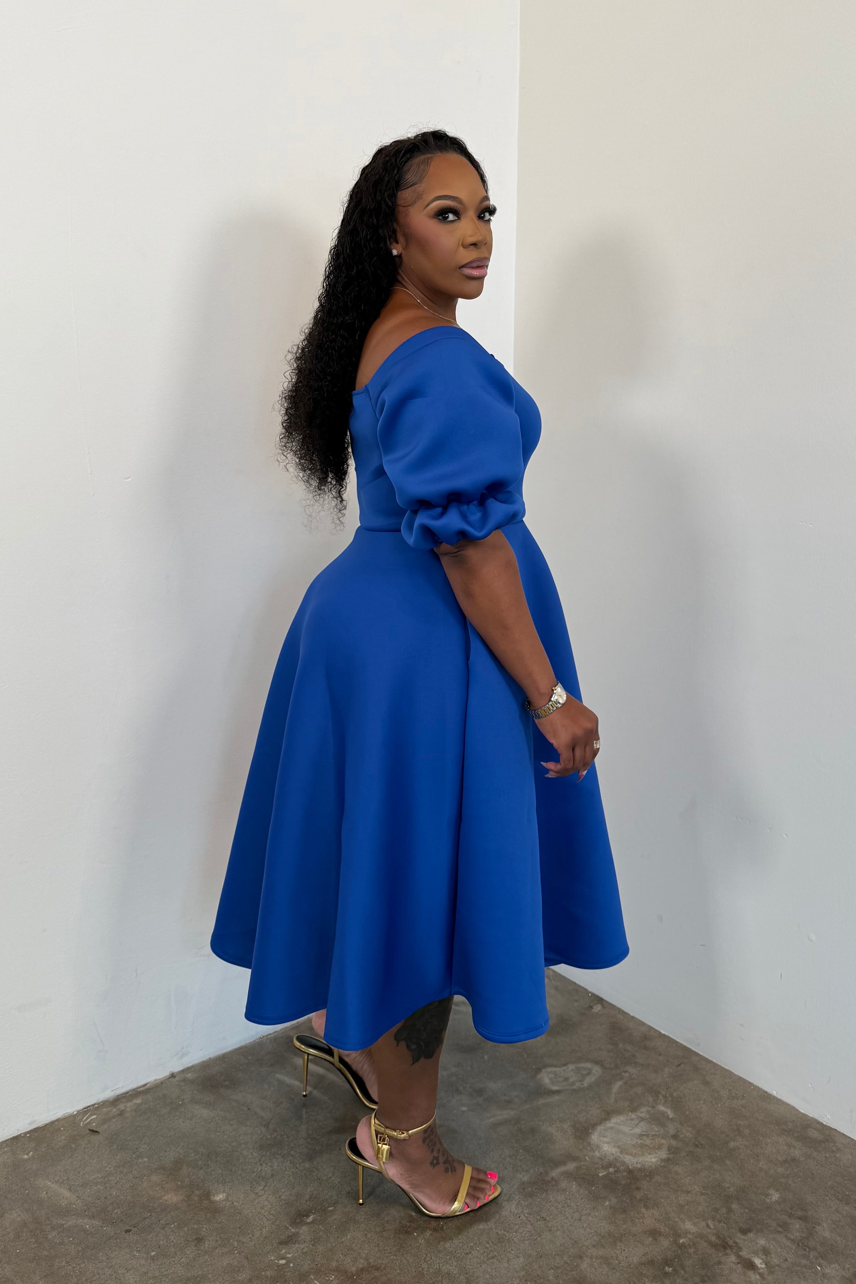 Luxe Affair Dress (Royal Blue) I'MarE Boutique Luxe Affair Dress (Royal Blue) I'MarE Boutique