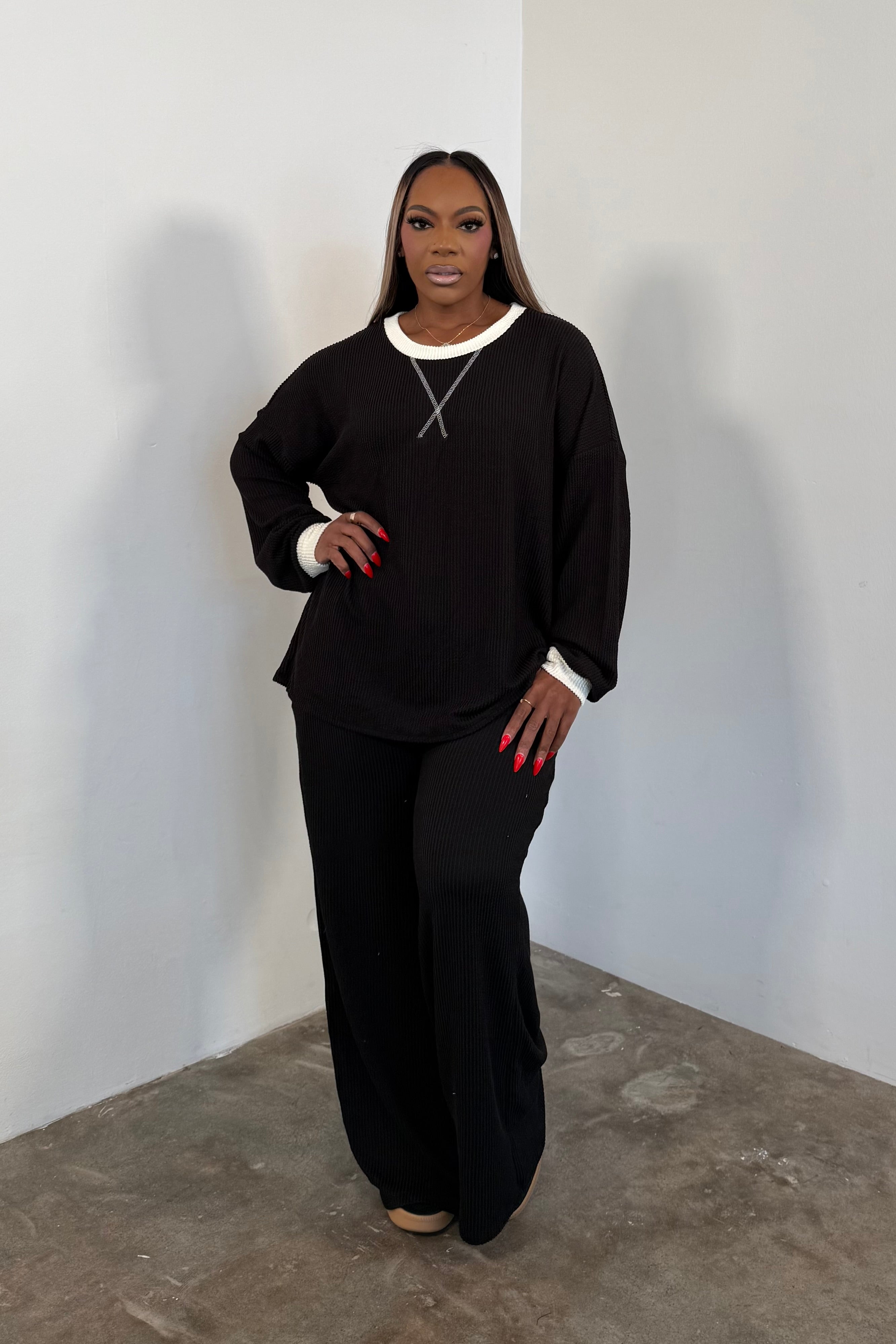 Comfortably Chic Set (Black)