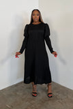 A Woman Of Grace Dress (Black)