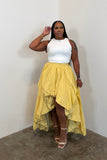 Grand Entrance Skirt (Butter Yellow)