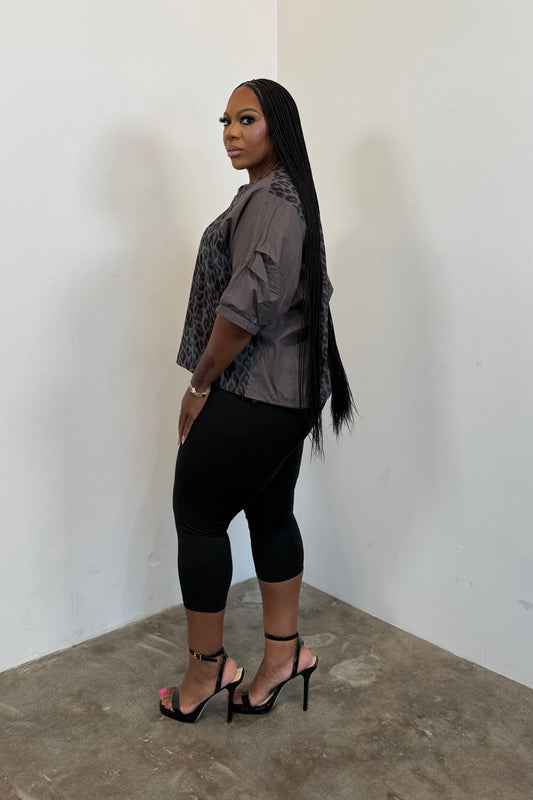 Smokey Leopard Top 4941