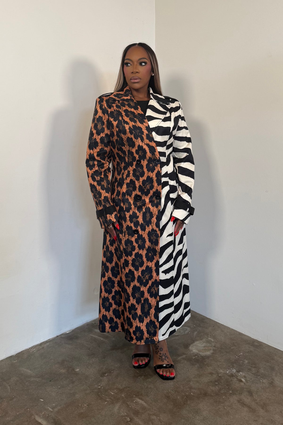 Double Take Trench Coat