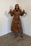 First Impression Trench Coat (Brown)