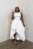 Grand Entrance Skirt (White)