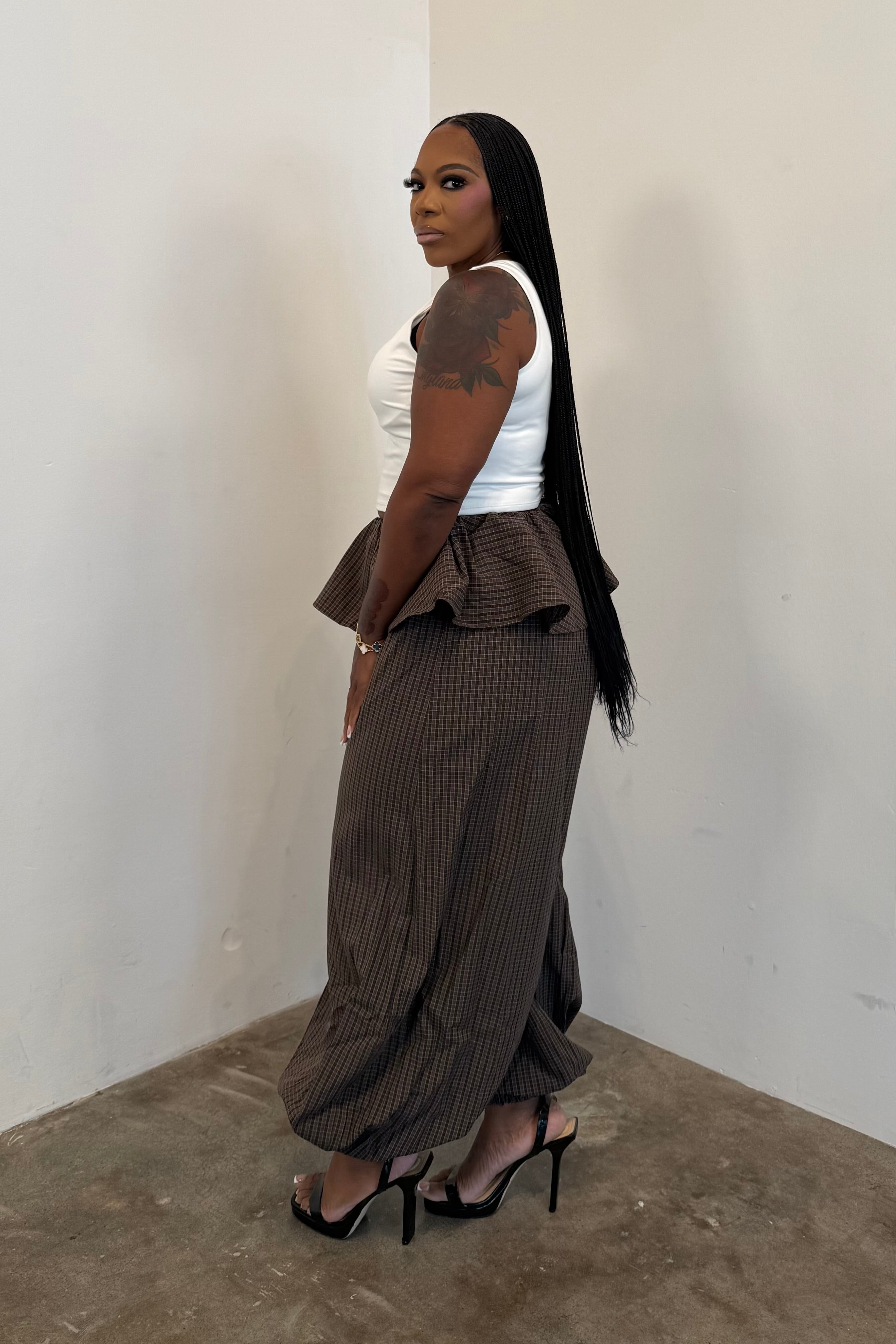 The Ruched Waist Pants