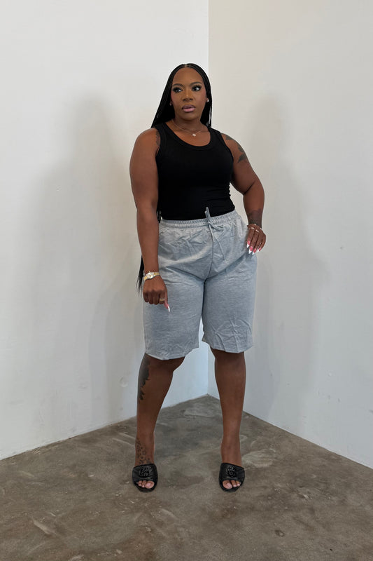 Chill Mode Shorts (Heather Grey)