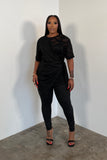 A Touch of Lace Top (Black)