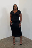 Keep It Cute Dress (Black)