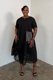 Modern Muse Midi Dress 5153 (Black)
