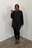 Belted Utility Jacket (Black)