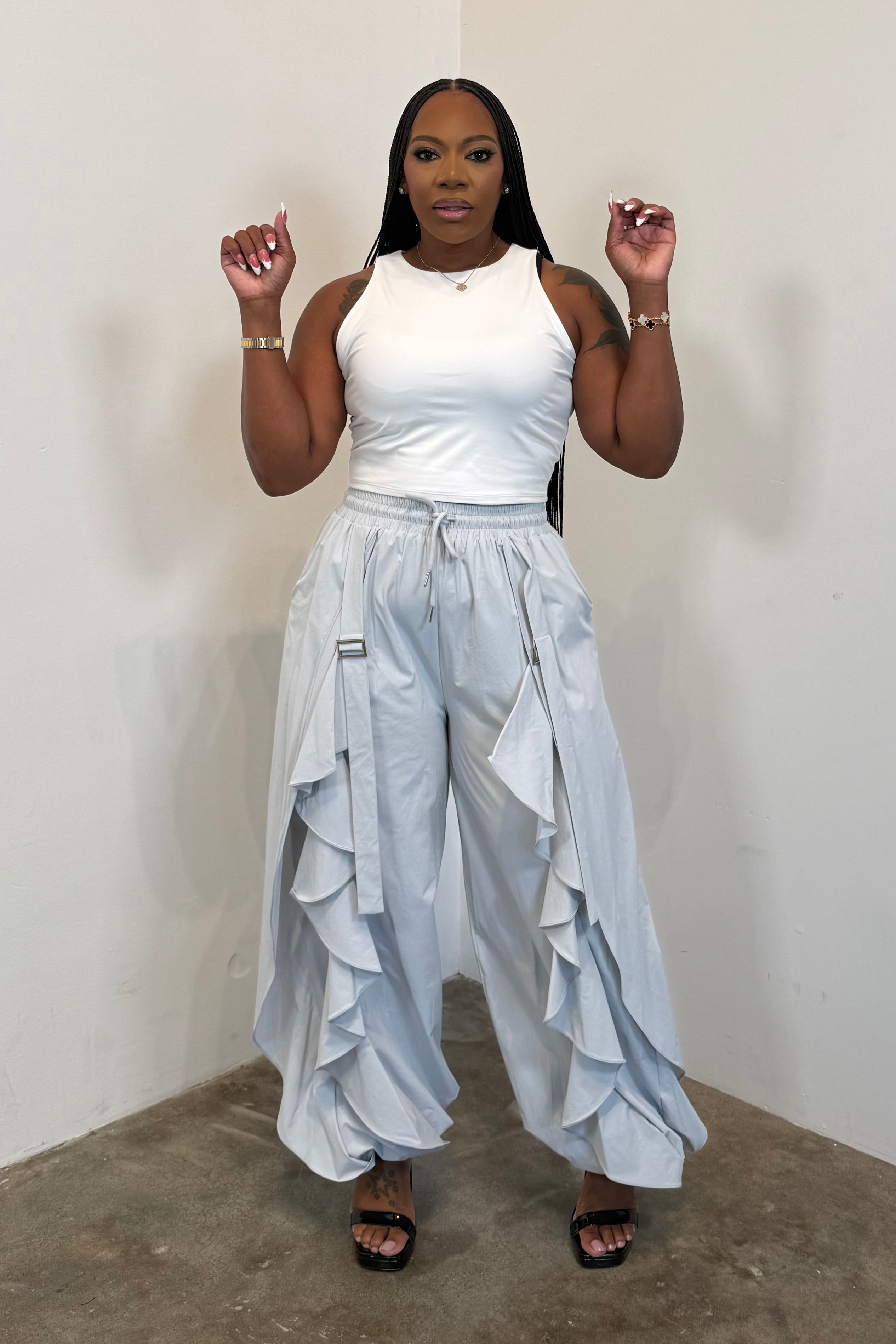 Waterfall Pants (Gray)
