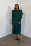 A Woman Of Grace Dress (Hunter Green)