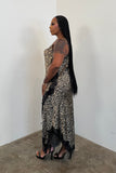 Night Prowl Dress (Brown Animal)