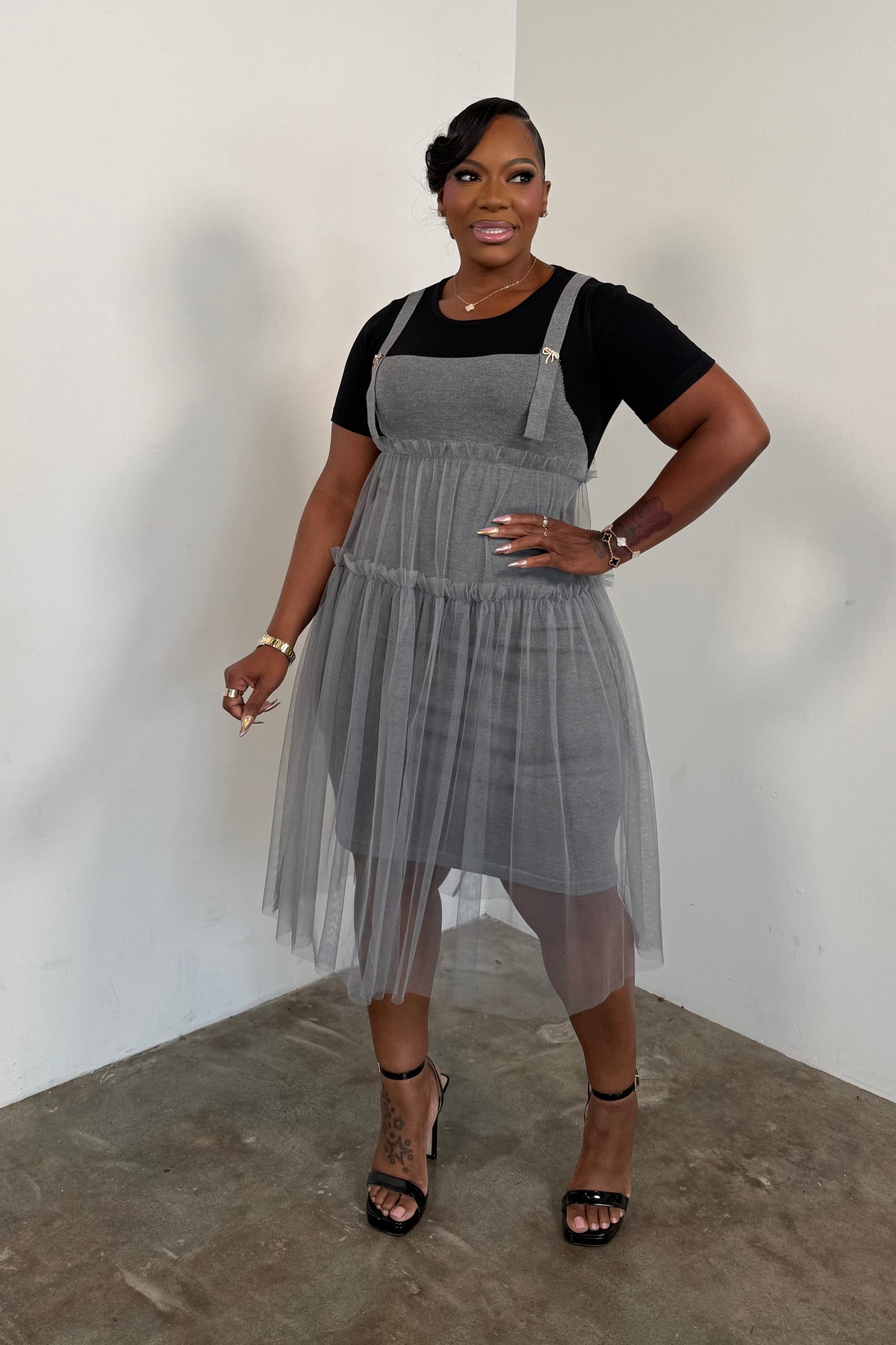 The Blair Dress 5036 (Grey)
