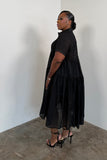 Sheer Elegance Dress 5271 (Black)