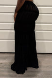 Pleated Paradise Pants (Black)