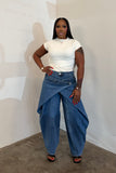The Cross Over Denim Jeans