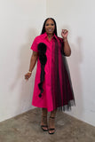 Bold Impression Dress 5263 (Fuchsia)