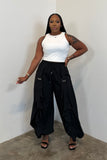 Waterfall Pants (Black)
