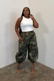 Camo Balloon Jorts