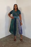 Perfect Harmony Dress (Green Print)