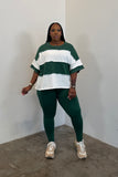 The Out & About Leggings Set (Dk Green)