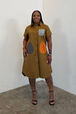 Pocket Full Of Style Dress 5565 (Mustard)