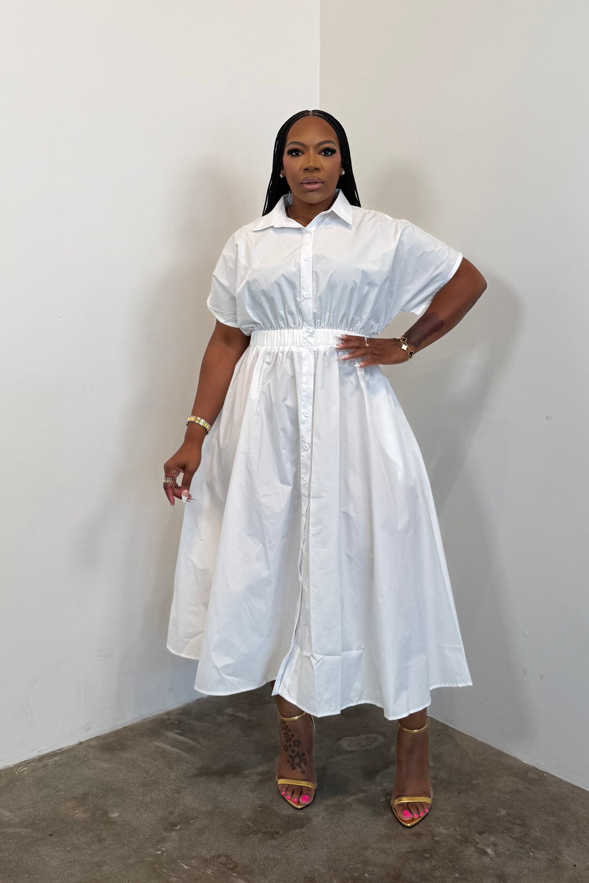 The Sunday Dress (White)