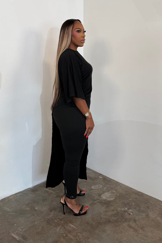 A Different Angle Top (Black)