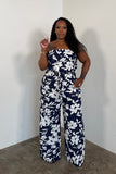 Coastal Escape Jumpsuit (Navy)