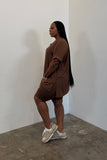 My Everyday Shorts Set (Brown)