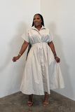 The Sunday Dress (Beige)