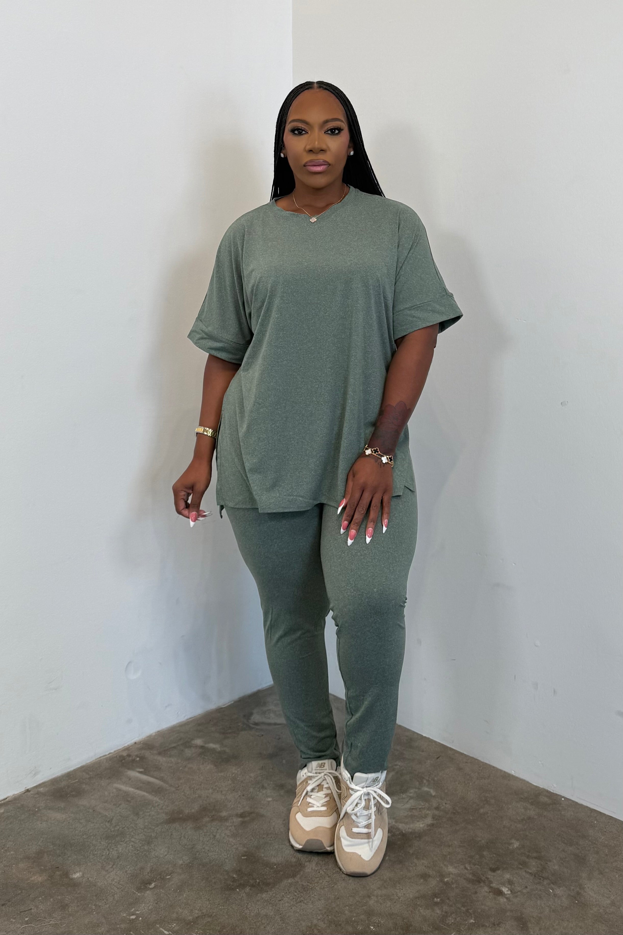 IM Ease Legging Set * I’MarE Exclusive* (Hunter Green)