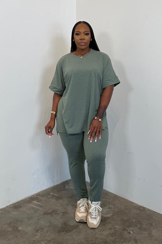 IM Ease Legging Set * I’MarE Exclusive* (Hunter Green)