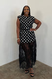 Dot & Lace Dress